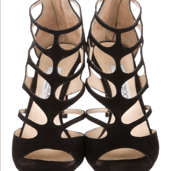 Jimmy Choo Cage Sandal - Picture 3 of 5
